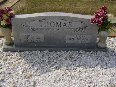 Thomas, Orval E. & Eula Gene