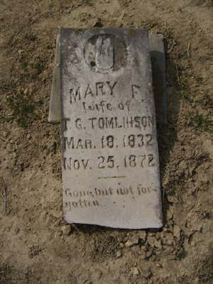 Tomlinson, Mary F.