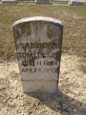 Tomlinson, Sallie A.