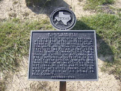 Vandyke, Wilson (Texas Historical Marker)