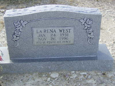 West, LaRena