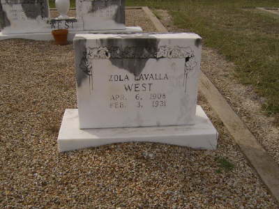 West, Zola Lavalla