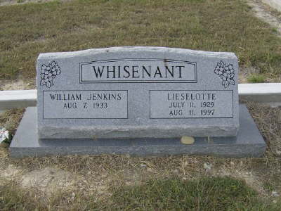 Whisenant, William Jenkins & Lieselotte