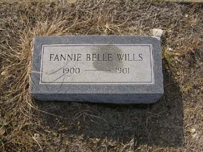 Wills, Fannie Belle