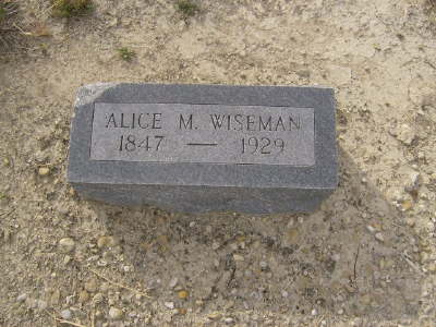 Wiseman, Alice M.