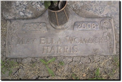 Harris, May Ella Womack.JPG