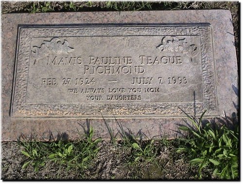 Richmond, Mavis Pauline Teague.JPG