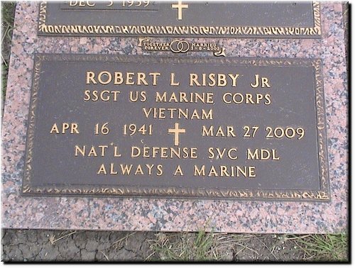 Risby, Robert L (military marker).JPG